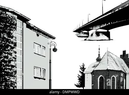 Gebäude - Vektor-set Stock Vektor