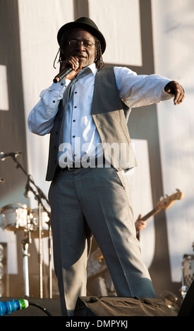 Neville Heftklammer von The Specials BT London Live statt in Hyde Park London, England - 12.08.12 Stockfoto