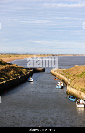 Seaton Schleuse Hafen Stockfoto