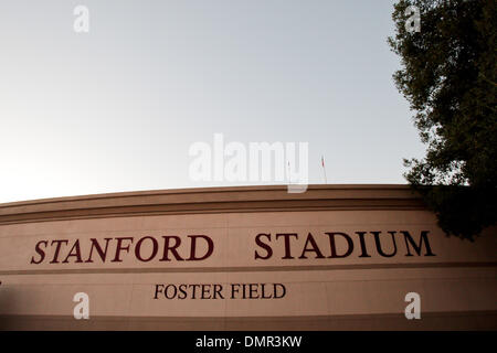 24. Oktober 2009 - Stanford, Kalifornien, USA - 24. Oktober 2009: Tor zwei Stanford Stadium, Foster Feld. Die Stanford Cardinals geschlagen die Arizona State Sun Devils 33-14. (Kredit-Bild: © Konsta Goumenidis/Southcreek Global/ZUMApress.com) Stockfoto