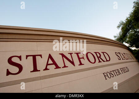 24. Oktober 2009 - Stanford, Kalifornien, USA - 24. Oktober 2009: Tor zwei Stanford Stadium, Foster Feld. Die Stanford Cardinals geschlagen die Arizona State Sun Devils 33-14. (Kredit-Bild: © Konsta Goumenidis/Southcreek Global/ZUMApress.com) Stockfoto