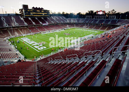 24. Oktober 2009 - Stanford, Kalifornien, USA - 24. Oktober 2009: insgesamt erschossen am Samstag im Stanford Stadium, Foster Feld. Die Stanford Cardinals geschlagen die Arizona State Sun Devils 33-14. (Kredit-Bild: © Konsta Goumenidis/Southcreek Global/ZUMApress.com) Stockfoto