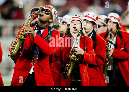 24. Oktober 2009 - Stanford, Kalifornien, USA - 24. Oktober 2009: Stanford Band am Samstag im Stanford Stadium, Foster Feld. Die Stanford Cardinals geschlagen die Arizona State Sun Devils 33-14. (Kredit-Bild: © Konsta Goumenidis/Southcreek Global/ZUMApress.com) Stockfoto