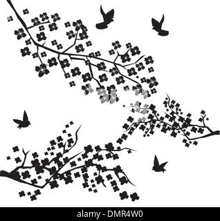 Blüte-Filialen Stock Vektor