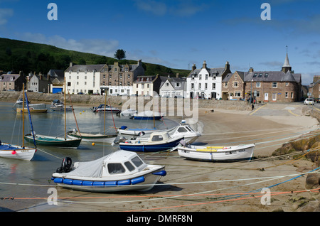 Kincardineshire Aberdeen Stonehaven Strand Stockfoto