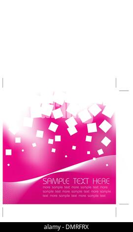 Abstrakte violettem Hintergrund Stock Vektor