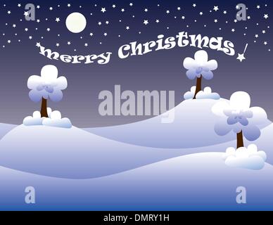 Weihnachten Post Stock Vektor