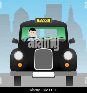 Taxi Cab Stock Vektor