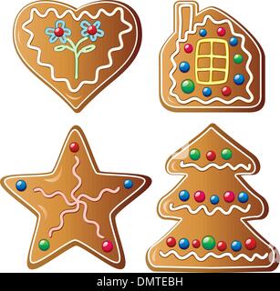 Vektor-Lebkuchen Stock Vektor