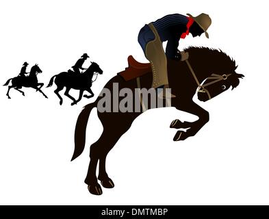 Rodeo Stock Vektor