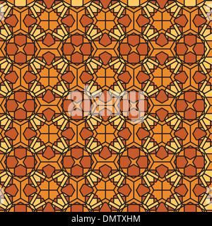 Mosaik-Glasmalerei-Hintergrund Stock Vektor