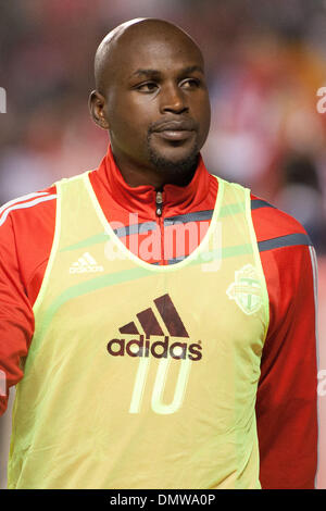 22. August 2009 - Carson, Kalifornien, USA - Ali Gerba während des MLS-Spiels zwischen Toronto FC und Chivas USA im Home Depot Center. (Kredit-Bild: © Brandon Parry/Southcreek Global/ZUMAPRESS.com) Stockfoto