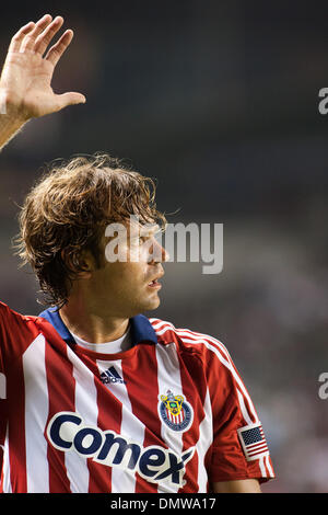 22. August 2009 - Carson, Kalifornien, USA - Carey Talley während des MLS-Spiels zwischen Toronto FC und Chivas USA im Home Depot Center. (Kredit-Bild: © Brandon Parry/Southcreek Global/ZUMAPRESS.com) Stockfoto