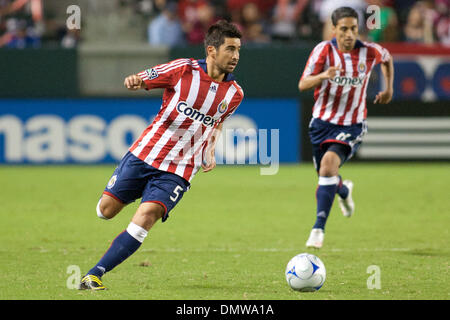 22. August 2009 - Carson, Kalifornien, USA - Paulo Nagamura während des MLS-Spiels zwischen Toronto FC und Chivas USA im Home Depot Center. (Kredit-Bild: © Brandon Parry/Southcreek Global/ZUMAPRESS.com) Stockfoto