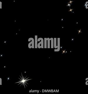 Schöne Bokeh Herz gebrochen. EPS 8 Stock Vektor