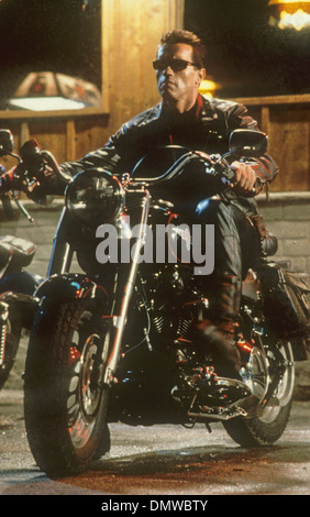 TERMINATOR 2: JUDGEMENT DAY 1991 TriStar Film mit Arnold Schwarzenegger Stockfoto