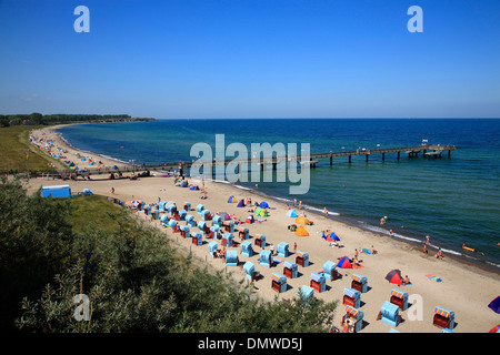 Rerik Pier, Ostsee, Mecklenburg Western Pomerania, Deutschland Stockfoto