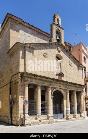 Fassade der Kirche des Dritten Ordens, Ciudad Rodrigo, Spanien Stockfoto