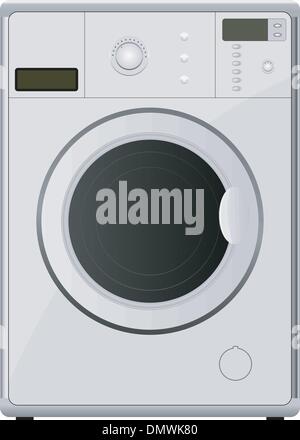 Waschmaschine. Vektor Stock Vektor