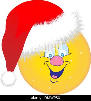 Silvester Lächeln Stock Vektor