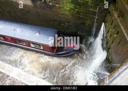 Bingley fünf Aufstieg Schlösser, Yorkshire, Großbritannien Stockfoto