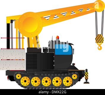 Großen Kran Stock Vektor