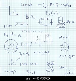 Physik Stock Vektor
