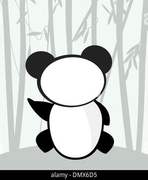 Cartoon-panda Stock Vektor
