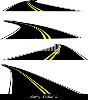 Straßen Stock Vektor