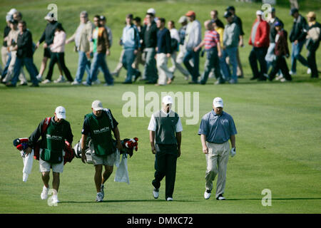 28. Januar 2006; La Jolla, Kalifornien, USA; GOLF: TIGER WOODS während der Buick Invitational 2006. Obligatorische Credit: Foto von Sean M Haffey/San Diego Union T/ZUMA Press. (©) Copyright 2006 von San Diego Union T Stockfoto