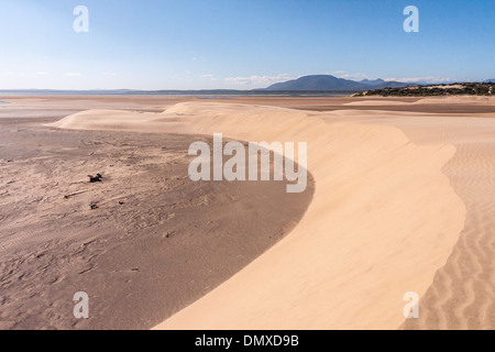 Sanddünen der Wüste im Süden Madagaskars Stockfoto