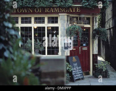 Außenseite der Stadt von Ramsgate Public House. Stockfoto