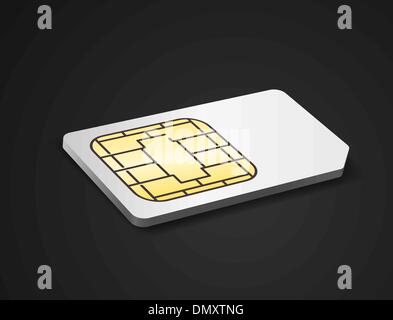 SIM-Karte Stock Vektor