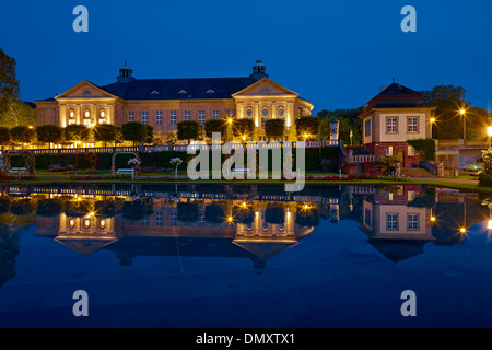 Rosengarten am Regentbau in Bad Kissingen, senken Sie Franconia, Bayern, Deutschland Stockfoto