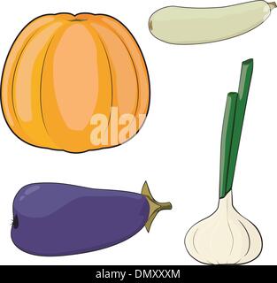 Satz von Gemüse. EPS10 Stock Vektor