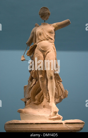 Europa, Griechenland, Peloponnes, antiken Olympia, Archäologisches Museum, Statue der Nike Paeonios Stockfoto