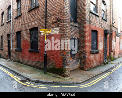 Restaurierte Weaver auf dem Land in wieder Turner Street Northern Quarter Manchester UK Stockfoto