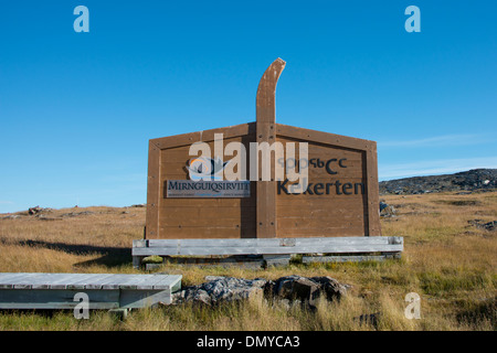 Kanada, Nunavut, Qikiqtaaluk Region, Cumberland Sound, Kekerten Insel. Stockfoto