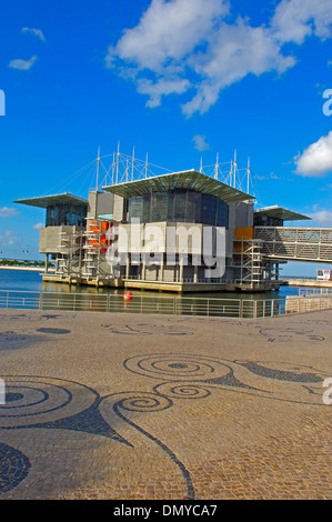 Lissabon. Aquarium im Parque Das Nações, Ozeanarium im Park der Nationen, Lissabon Expo 98. Portugal Stockfoto