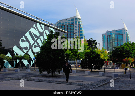 Lissabon. Casino im Parque Das Nações, Park der Nationen, Lissabon Expo 98. Portugal Stockfoto