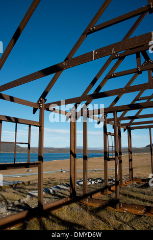 Kanada, Nunavut, Qikiqtaaluk Region, Cumberland Sound, Kekerten Insel. Stockfoto