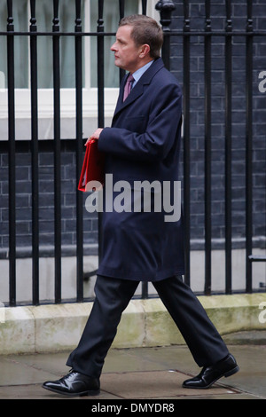 Welsh Secretary David Jones besucht der wöchentlichen Kabinettssitzung im No: 10 Downing Street in London, Großbritannien, am 26. Februar 2013. Stockfoto