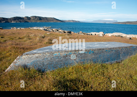 Kanada, Nunavut, Qikiqtaaluk Region, Cumberland Sound, Kekerten Insel. Stockfoto