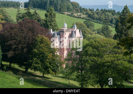 Craigievar Castle royal Deeside einem schottischen Schloss Stockfoto