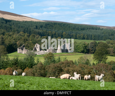 Ruinen von Kildrummy Castle in der Obhut von Historic Scotland königlichen deesid Stockfoto