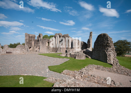 Ruinen von Kildrummy Castle in der Obhut von Historic Scotland royal deeside Stockfoto