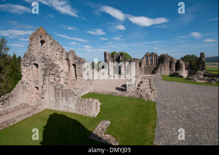 Ruinen von Kildrummy Castle in der Obhut von Historic Scotland royal deeside Stockfoto