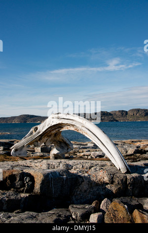 Kanada, Nunavut, Qikiqtaaluk Region, Cumberland Sound, Kekerten Insel. Stockfoto