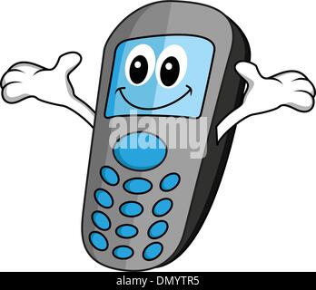 Handy-cartoon Stock Vektor