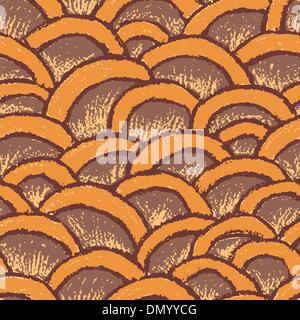 Natürliche Pastell nahtlose Muster Stock Vektor